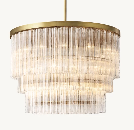 CIELO THREE-TIER ROUND CHANDELIER 48