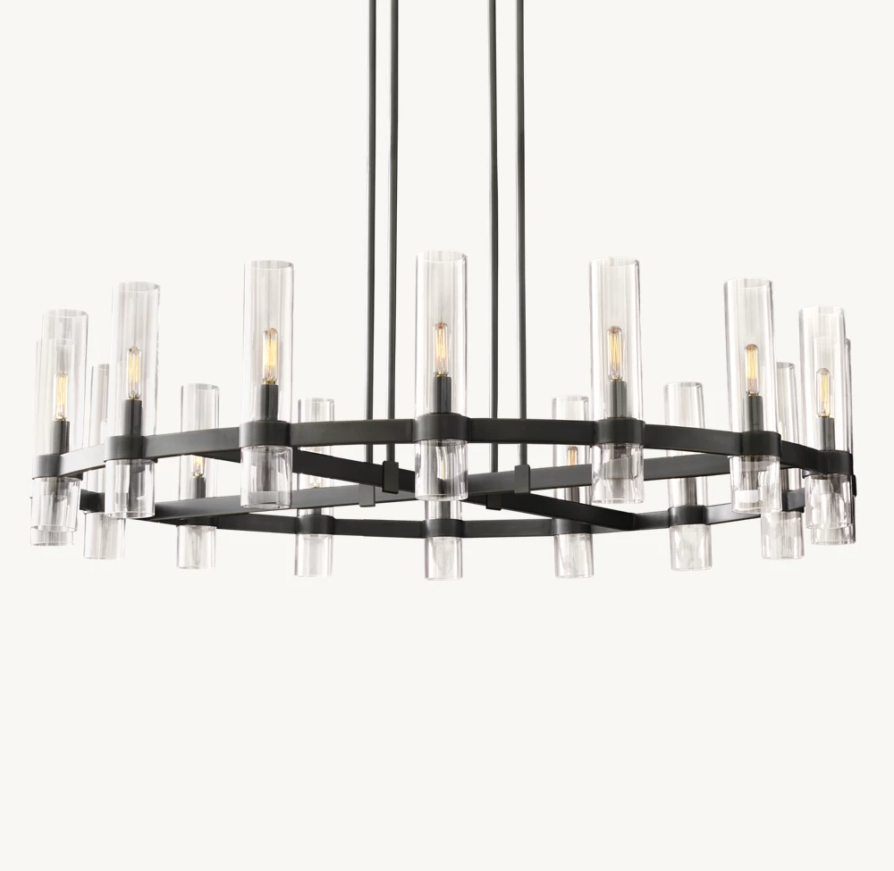 RAVELLE ROUND CHANDELIER 48