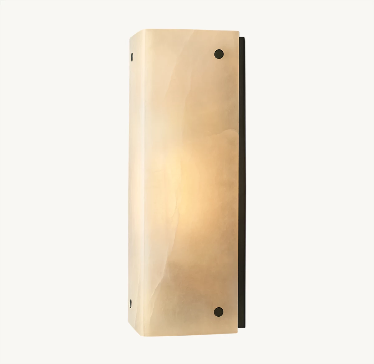 REYNARD ALABASTER SCONCE - Bronze