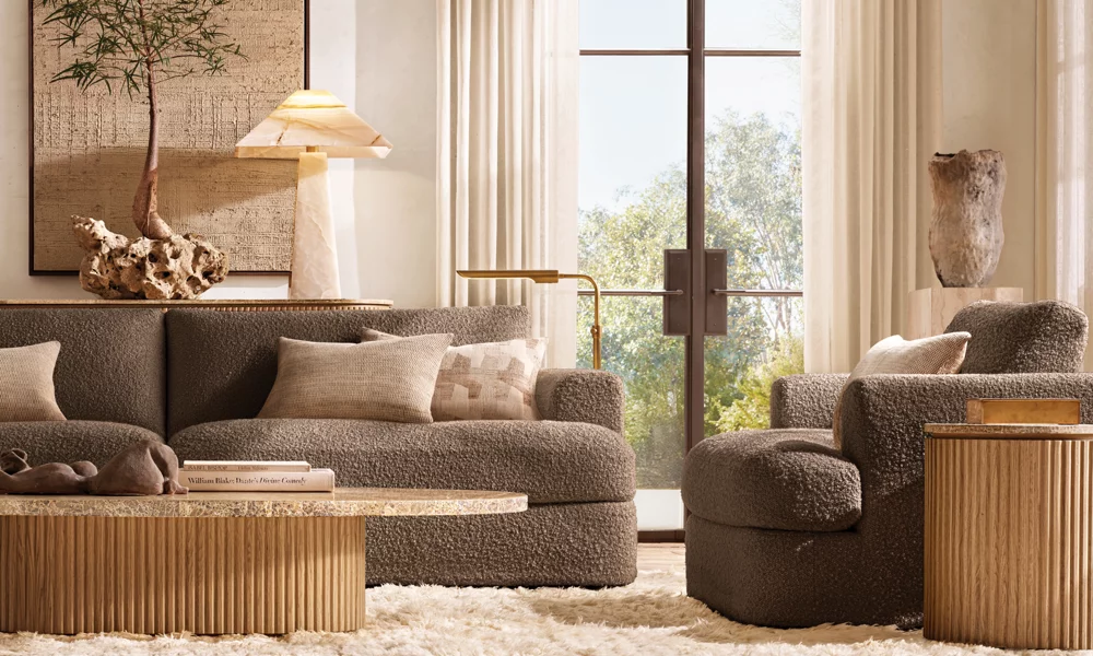 Mycena Obelisk Stone Table Lamp - Image 1