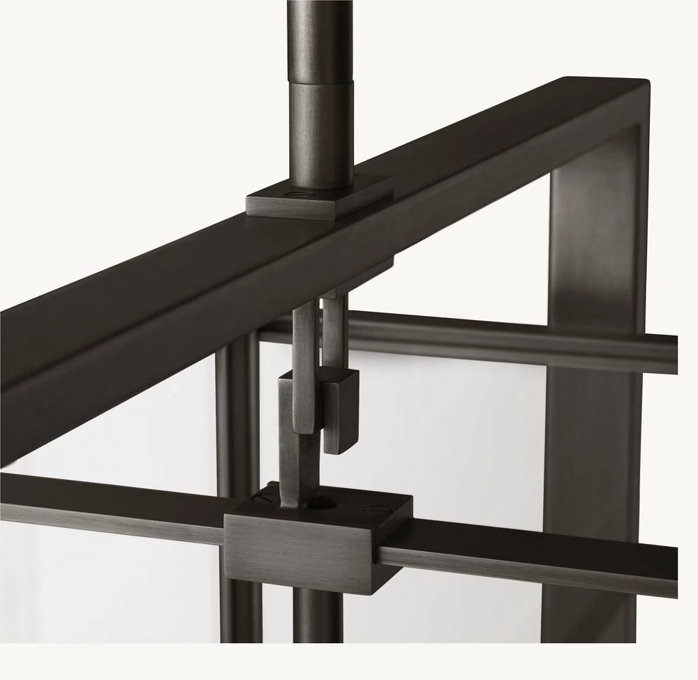 BECKMAN RECTANGULAR CHANDELIER 54