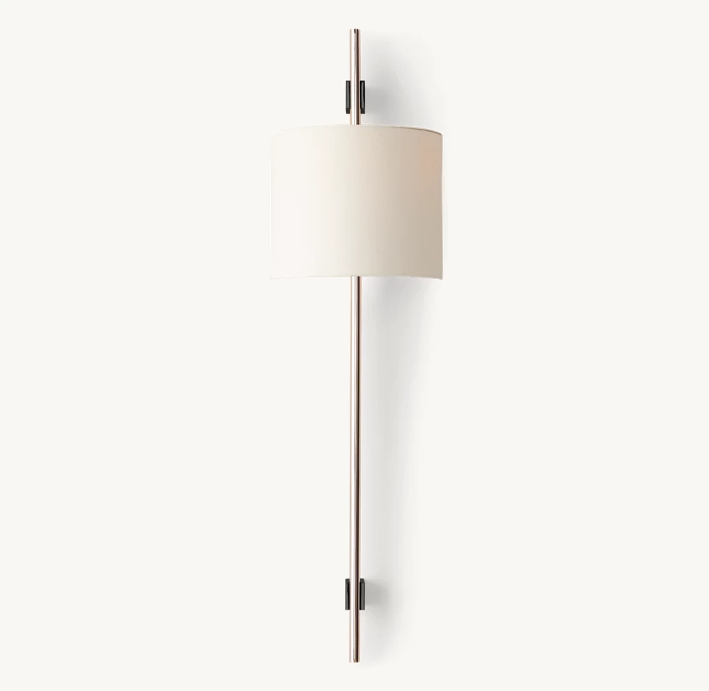 VELA ROUND BAR SCONCE - ROUND SHADE - Image 2