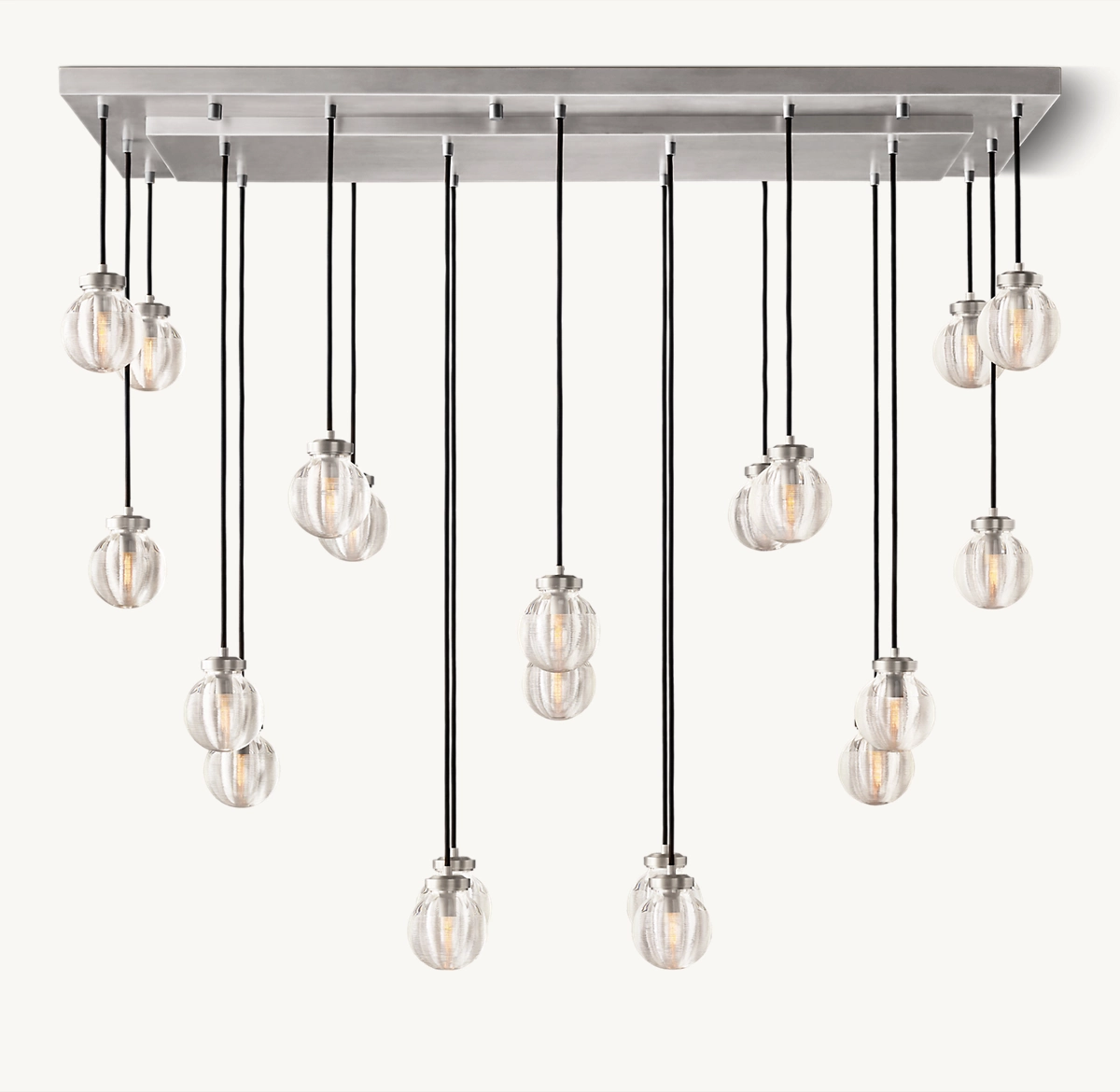 PEARL RECTANGULAR CHANDELIER 54