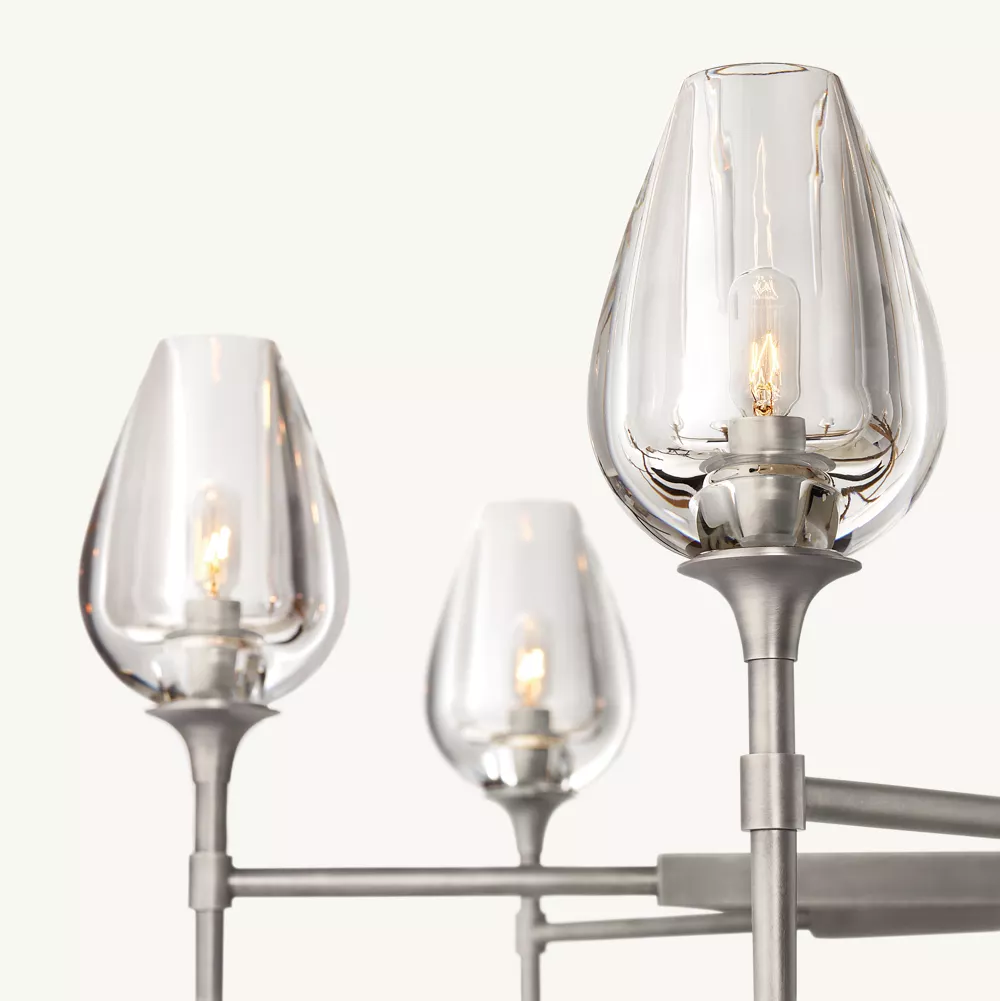 TULIP ROUND CHANDELIER 54