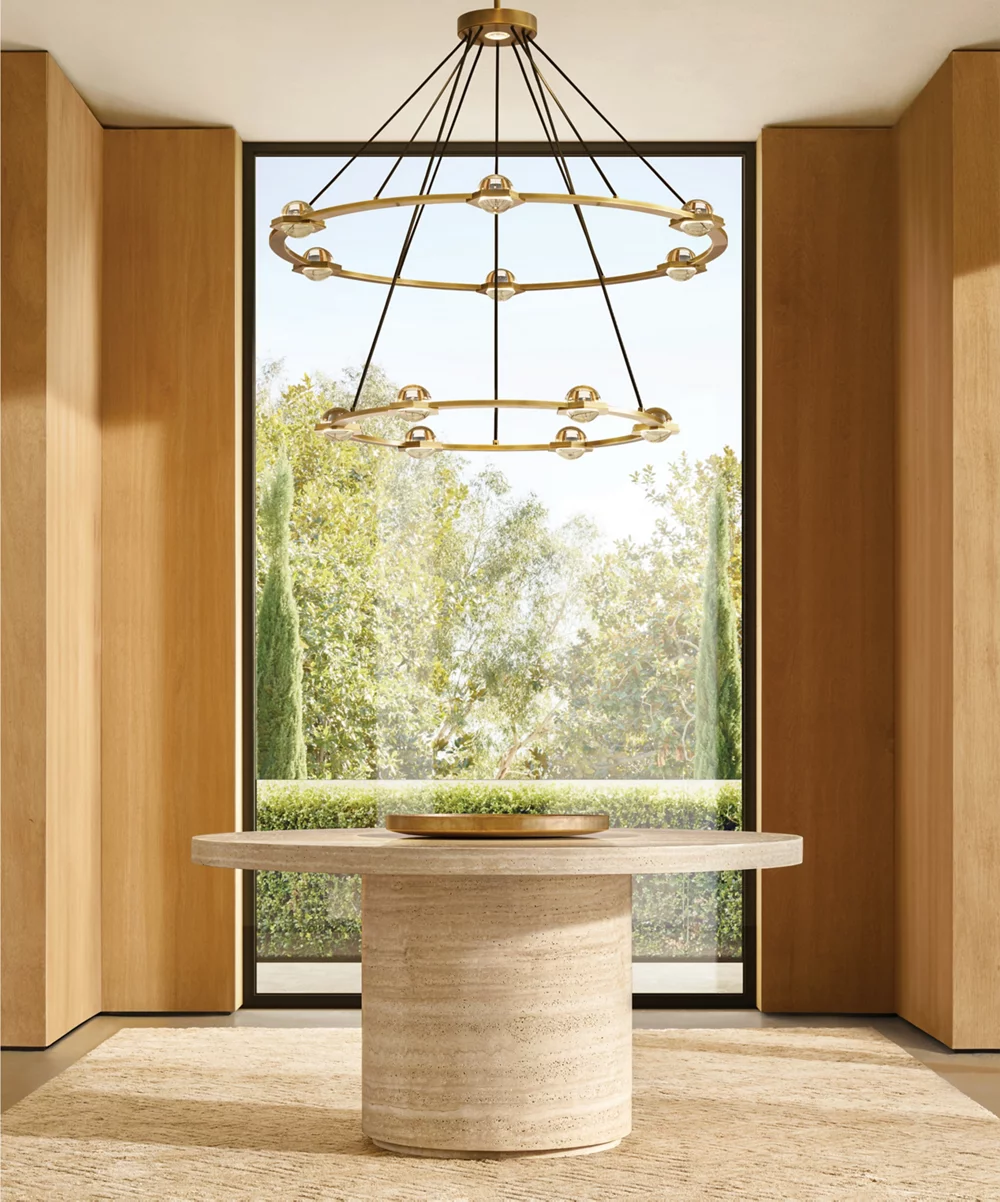 ÉCLATANT TWO-TIER ROUND CHANDELIER 60
