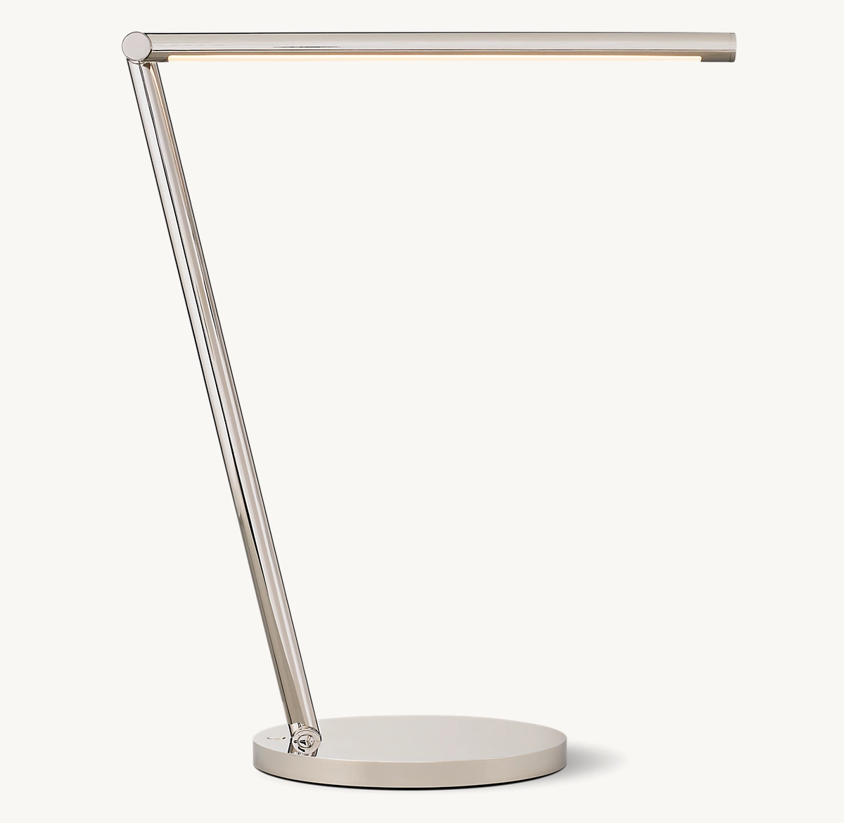 CONA TASK TABLE LAMP - Polished Nickel