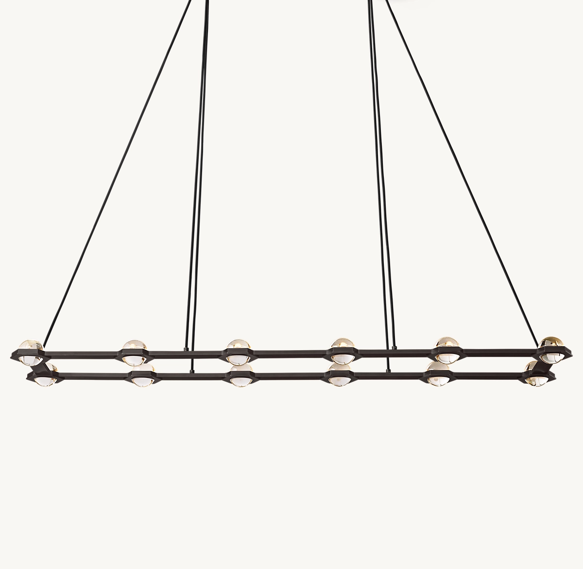 ÉCLATANT RECTANGULAR CHANDELIER 72