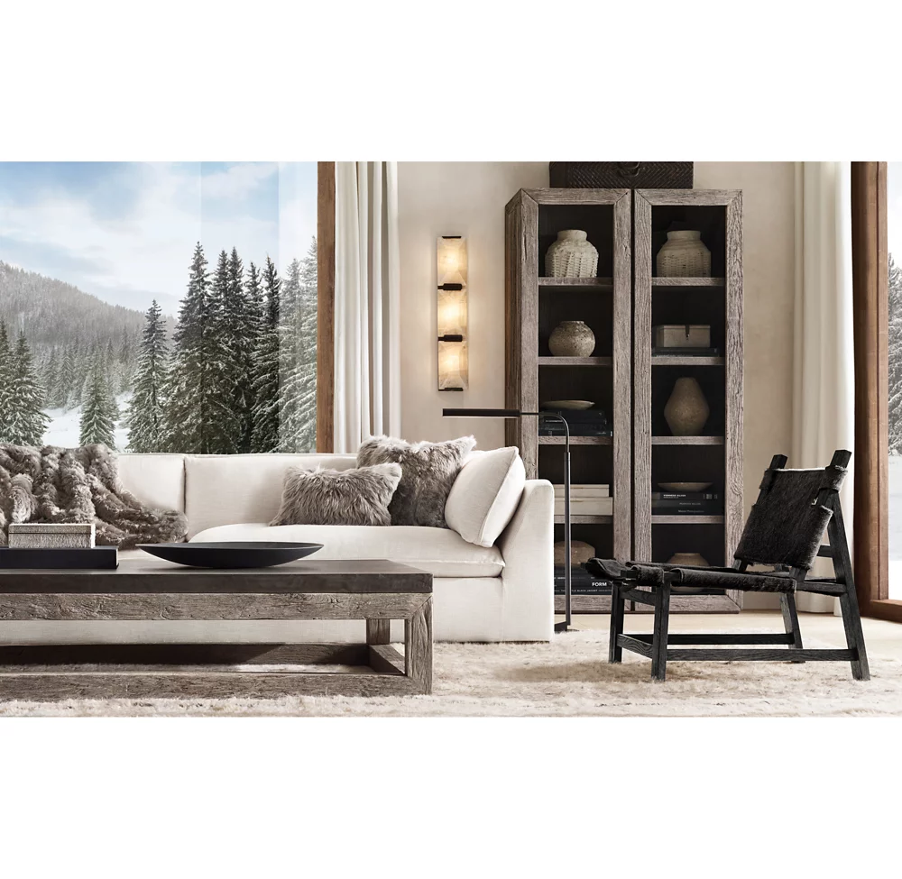 HARLOW CALCITE TRIPLE SCONCE - Image 5