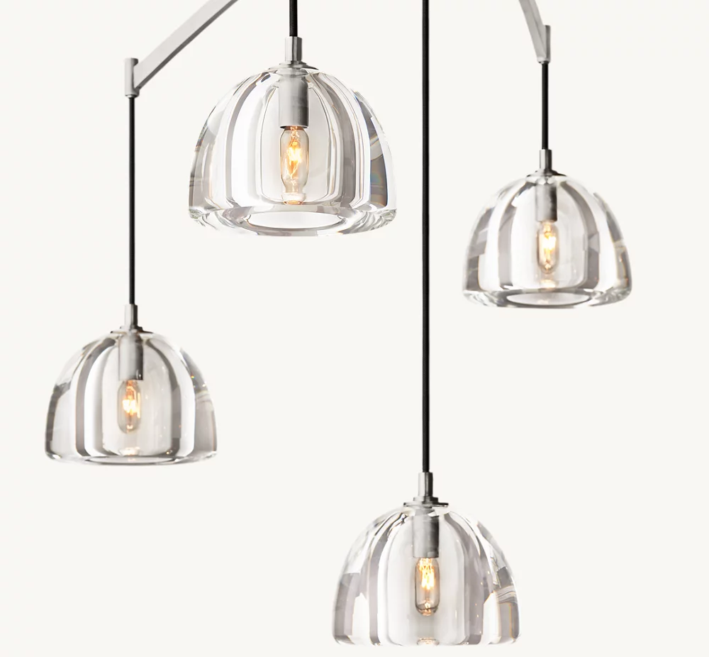 HEMISPHERE LINEAR CHANDELIER 72