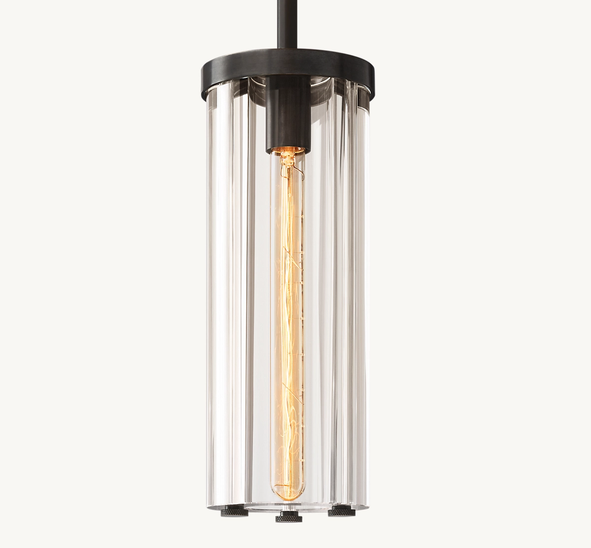 SAVILE CYLINDRICAL PENDANT - Bronze