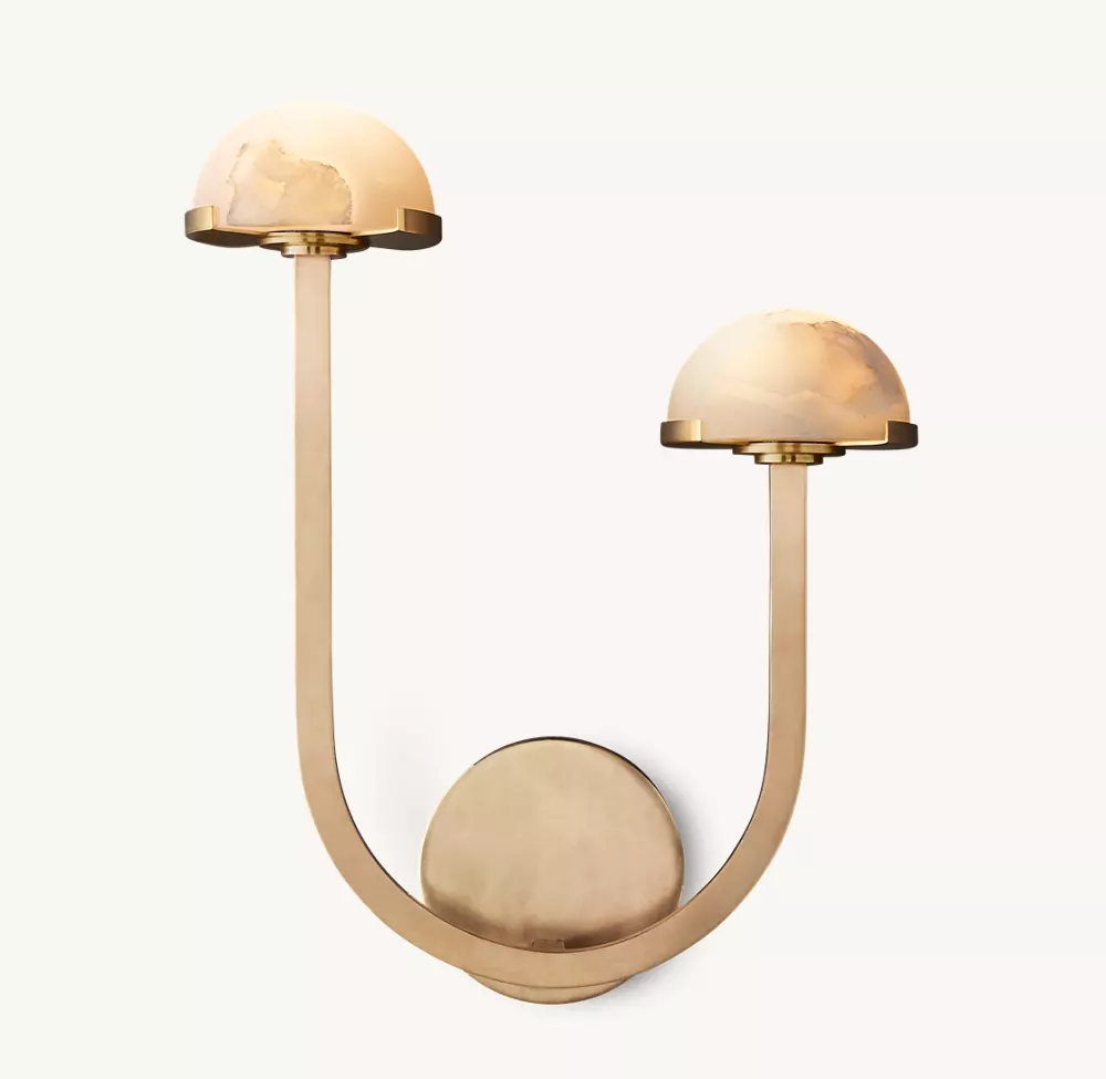 PEDRA DOUBLE SCONCE - RIGHT - Image 1