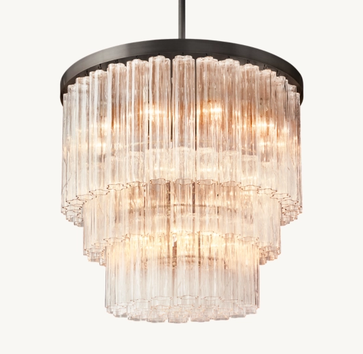 CIELO THREE-TIER ROUND CHANDELIER 36