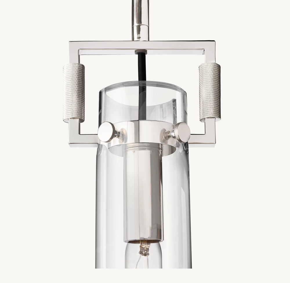 MACHINIST GLASS CYLINDER PENDANT - Image 7