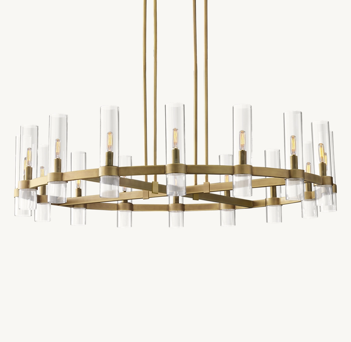 RAVELLE ROUND CHANDELIER 48