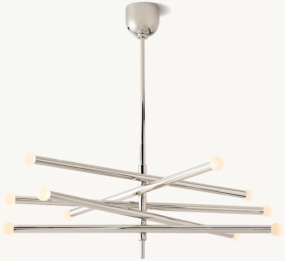 ROUSSEAU 10-LIGHT MOBILE ORB CHANDELIER - Image 1