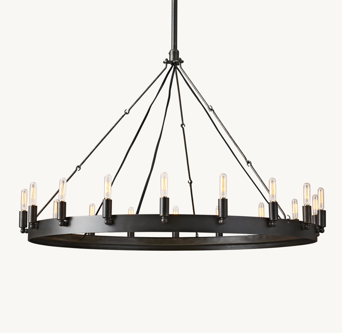 CAMINO VINTAGE FILAMENT ROUND CHANDELIER 38