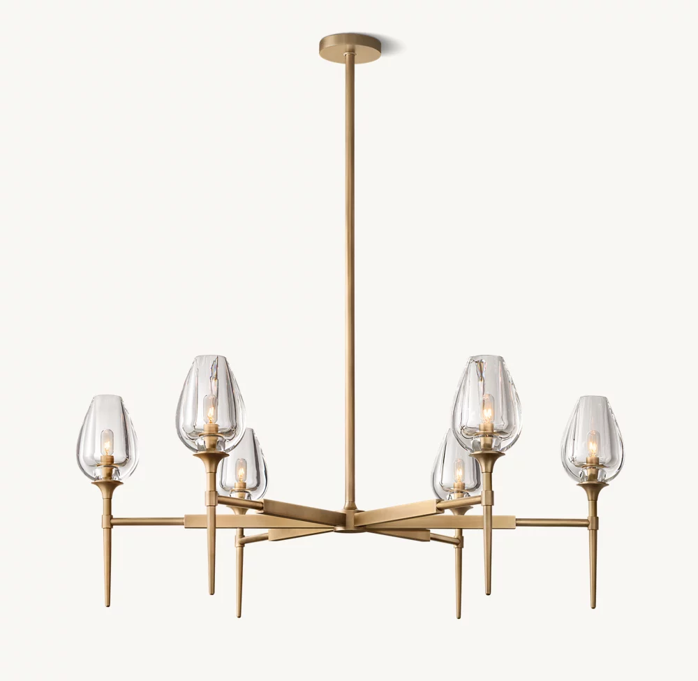 TULIP ROUND CHANDELIER 42