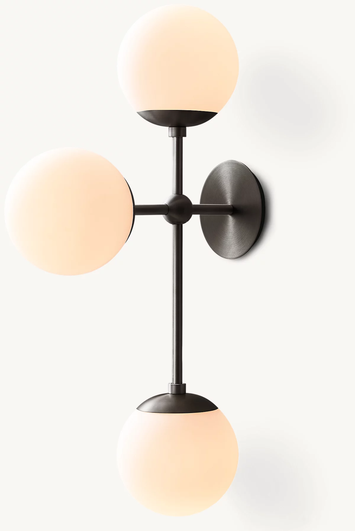 CIRQUE TRIPLE SCONCE - Black