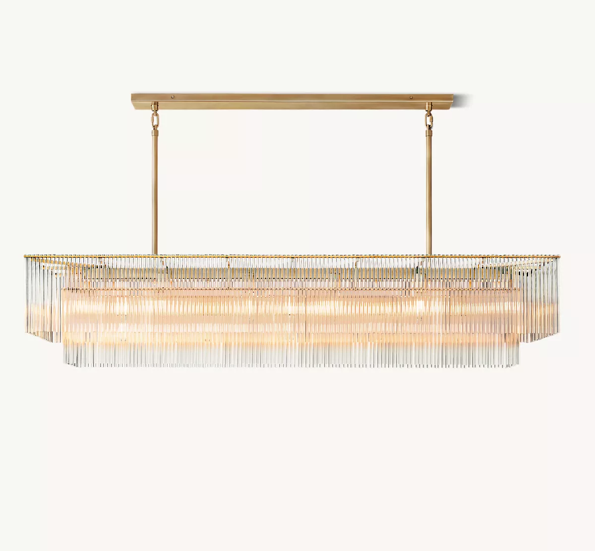 AMADEO RECTANGULAR CHANDELIER 72