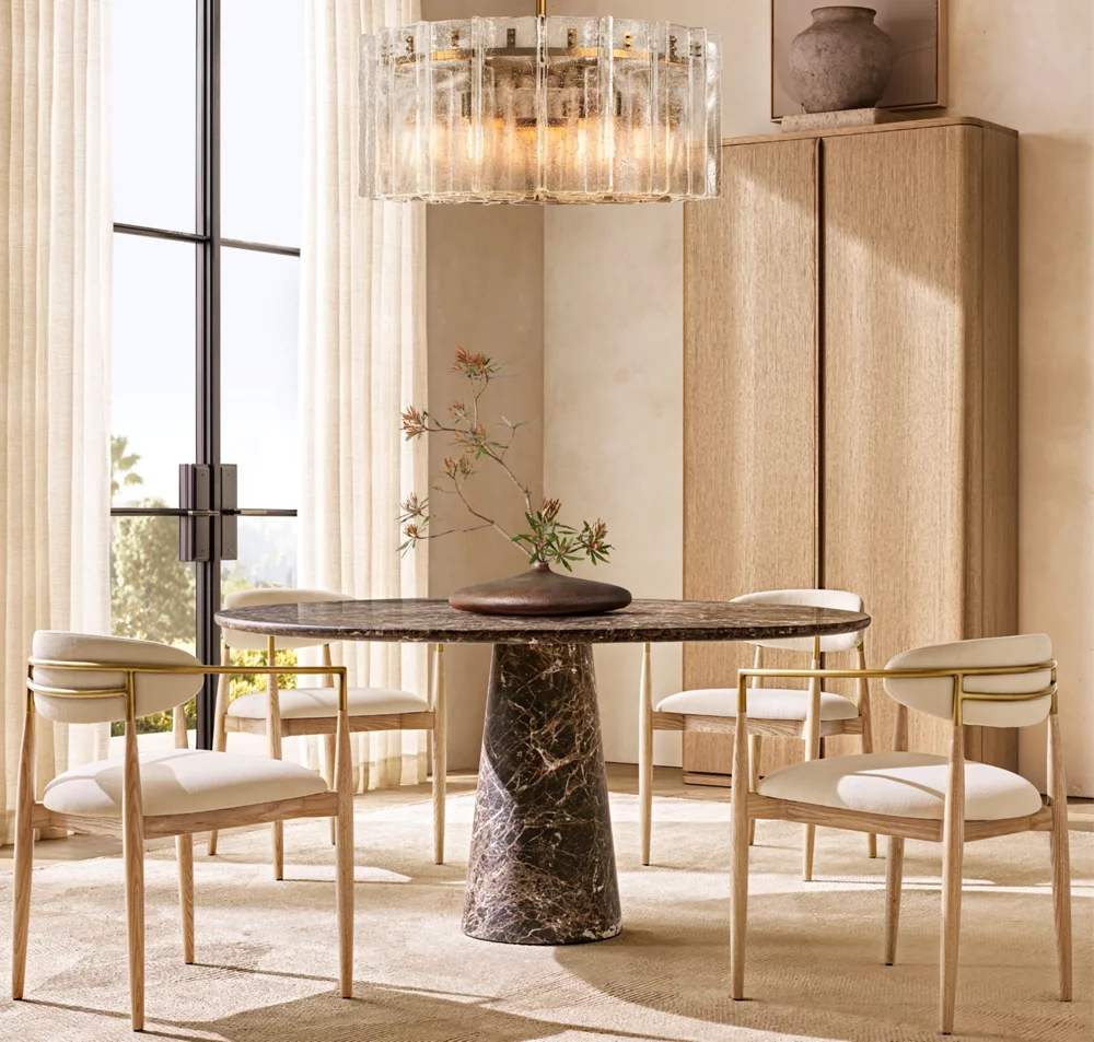 LATTICE CLEAR GLASS ROUND CHANDELIER 37