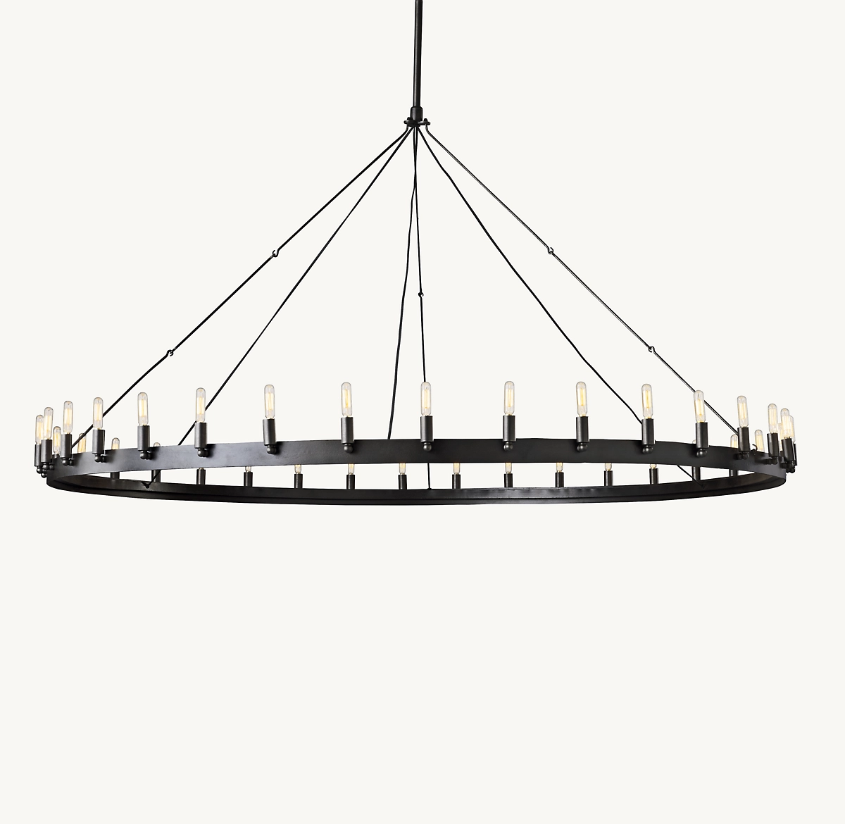 CAMINO VINTAGE FILAMENT ROUND CHANDELIER 73
