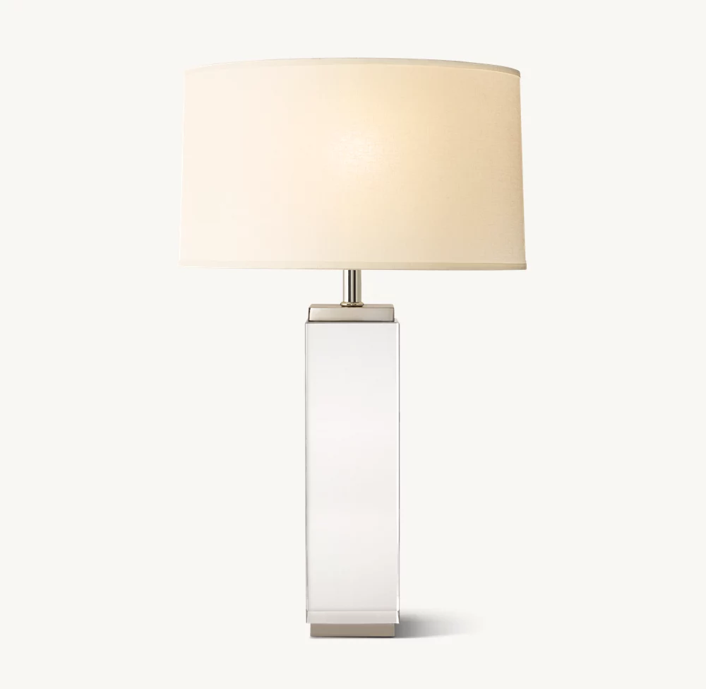 SQUARE COLUMN CRYSTAL TABLE LAMP - Image 7