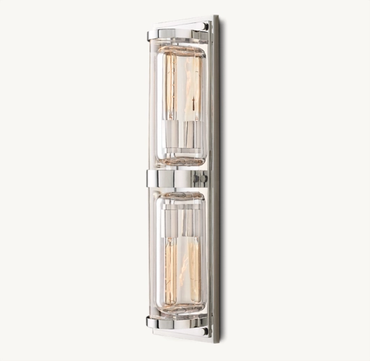 SAVILE ROUND LINEAR SCONCE
