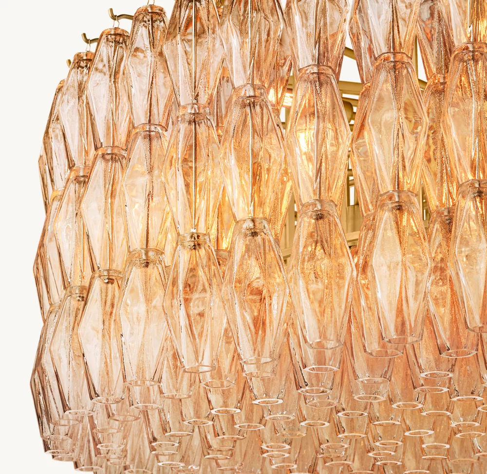 CHIARA CLEAR GLASS ROUND CHANDELIER 47