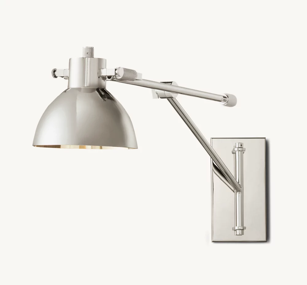 MACHINIST SWING-ARM TASK SCONCE - Image 2