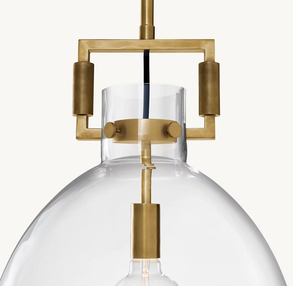 MACHINIST GLASS CLOCHE PENDANT - Image 9