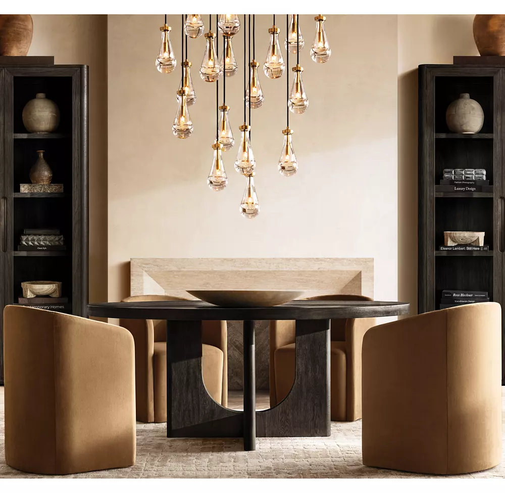 RAIN ROUND CHANDELIER 47