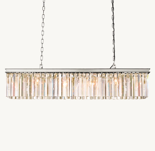 RHYS RECTANGULAR CHANDELIER 49