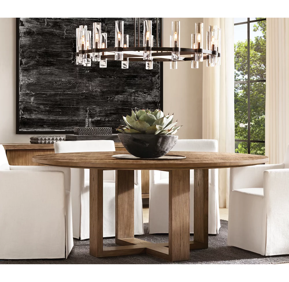 RAVELLE ROUND CHANDELIER 48