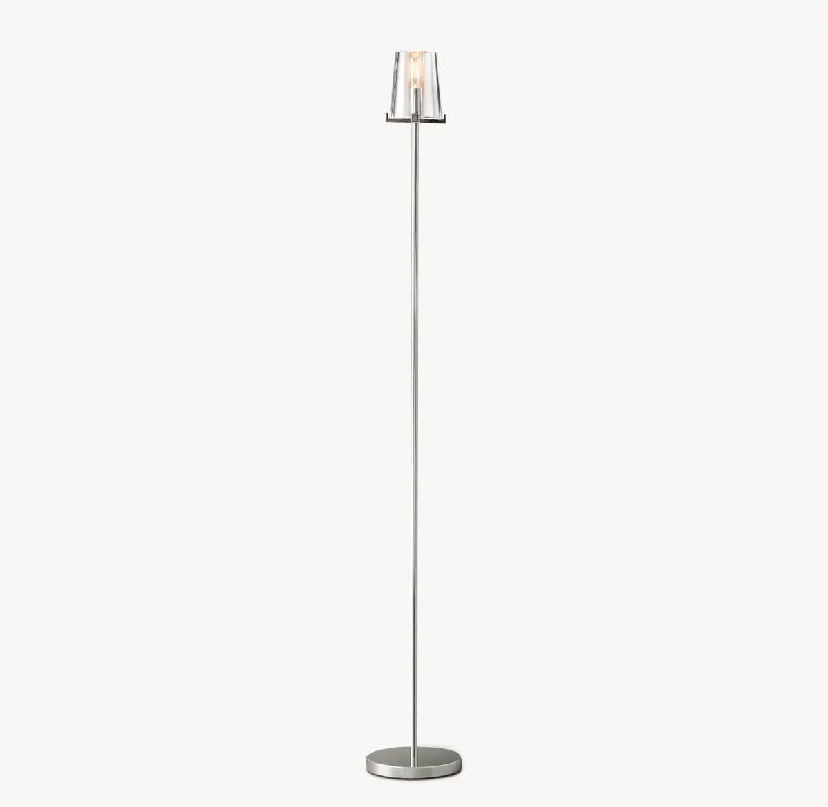 PAUILLAC FLOOR LAMP - Polished Nickel