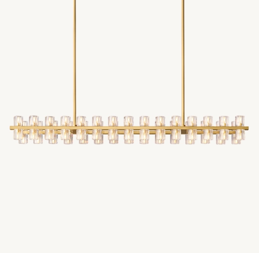 ARCACHON LED RECTANGULAR CHANDELIER 54