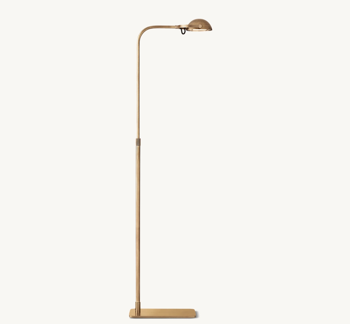 CALLAN TASK FLOOR LAMP - Natural Brass