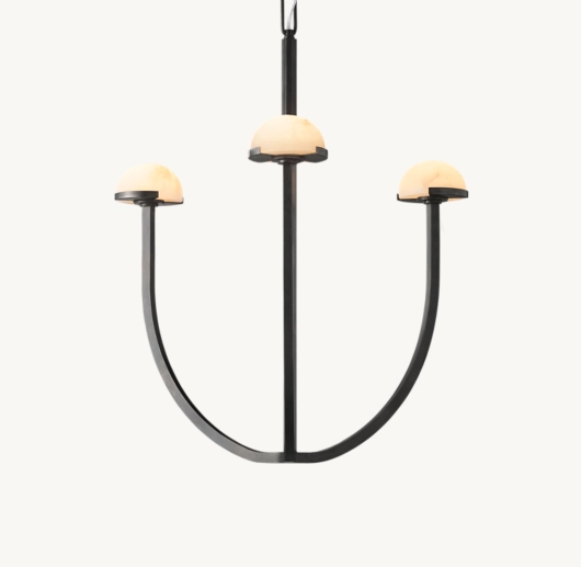 PEDRA ROUND CHANDELIER 24