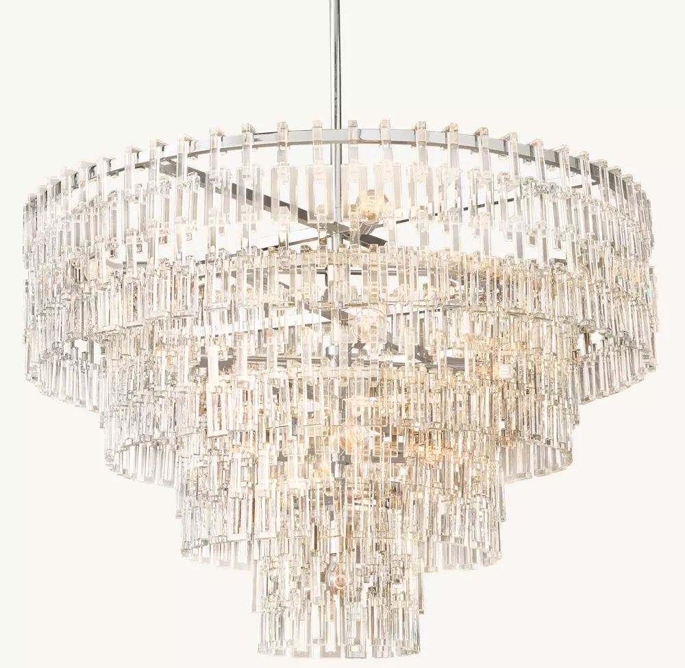 MARIGNAN TIERED ROUND CHANDELIER 48