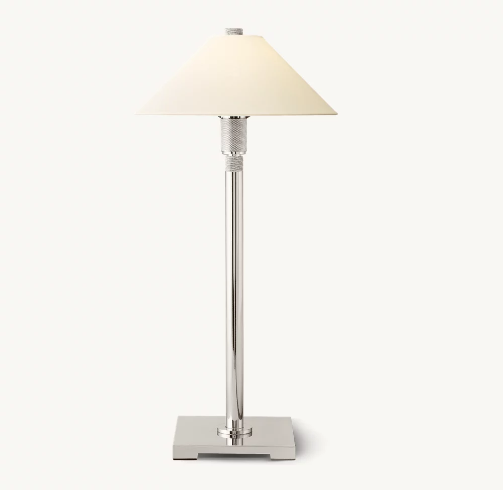 UTILITAIRE LINEN SHADE TABLE LAMP - Image 5
