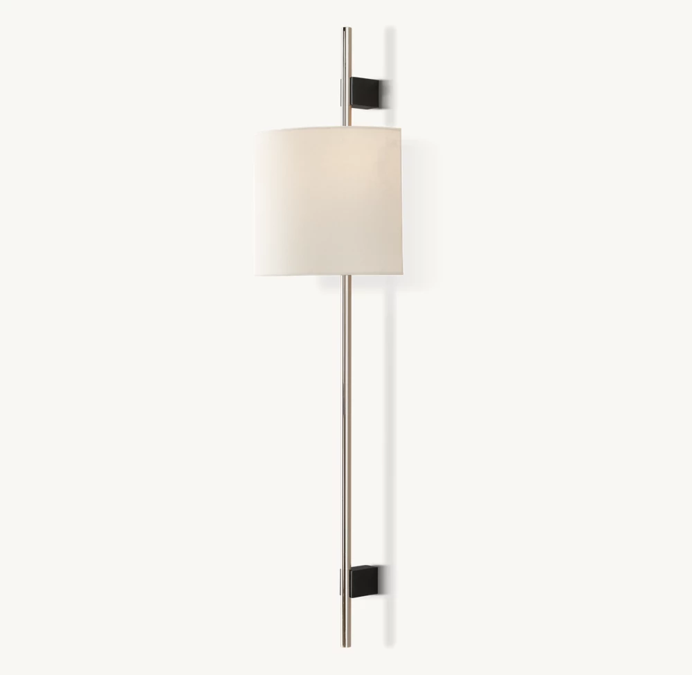 VELA ROUND BAR SCONCE - ROUND SHADE - Image 1