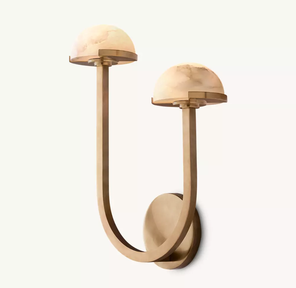 PEDRA DOUBLE SCONCE - RIGHT - Image 3