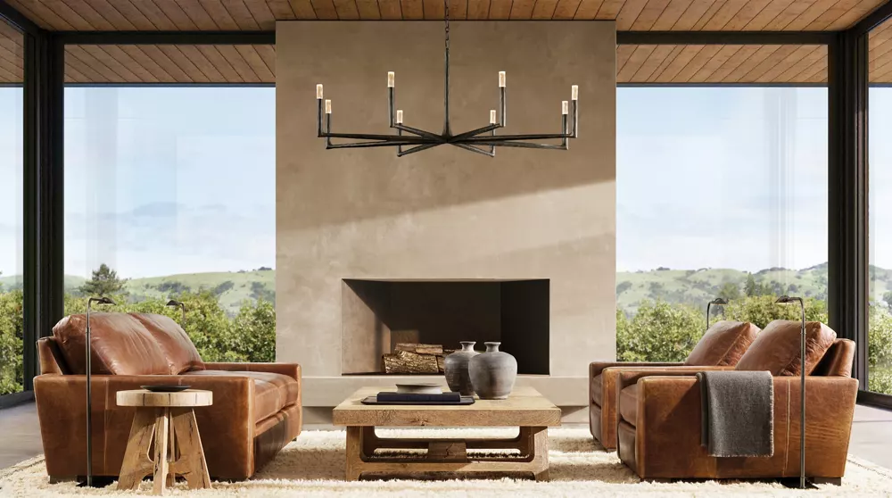 THADDEUS ROUND CHANDELIER 72