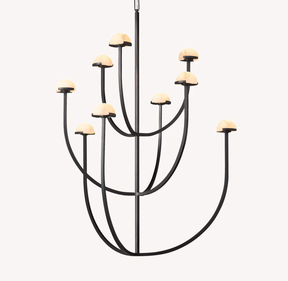 PEDRA ROUND CHANDELIER 40