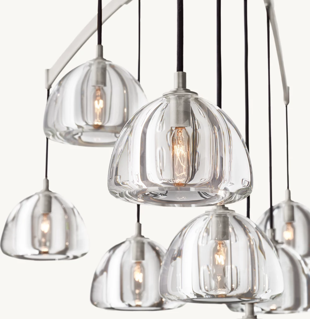 HEMISPHERE ROUND CHANDELIER 48