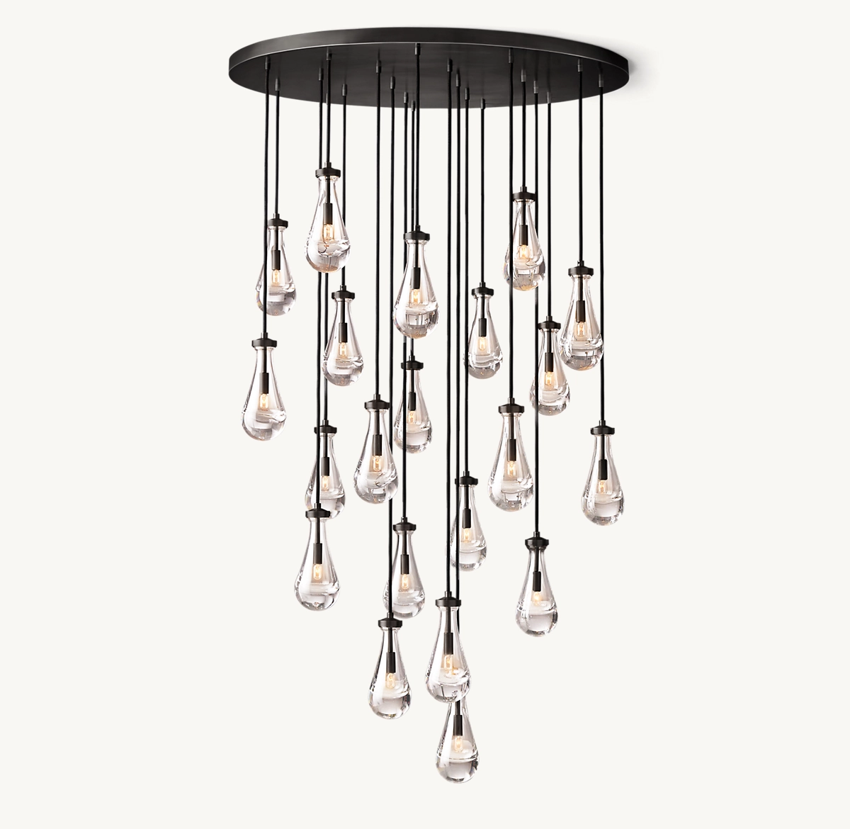 RAIN ROUND CHANDELIER 47
