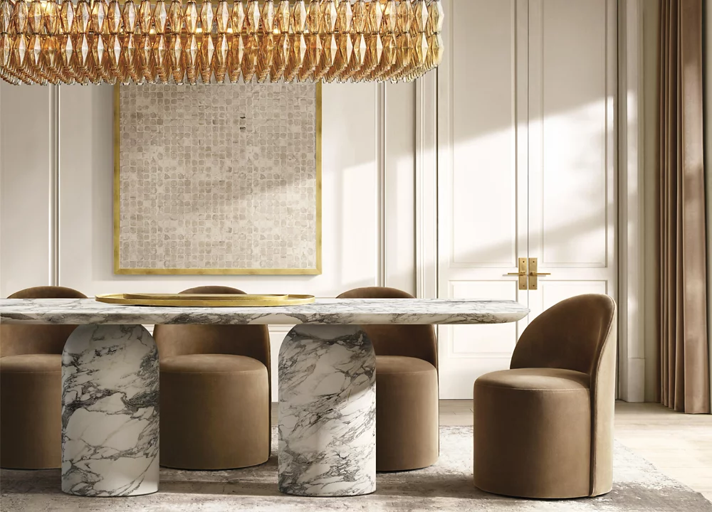 CHIARA CLEAR GLASS RECTANGULAR CHANDELIER 74