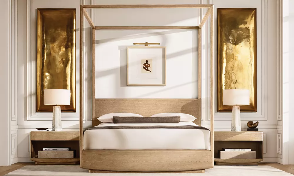 ANSEL ALABASTER TABLE LAMP - Image 1