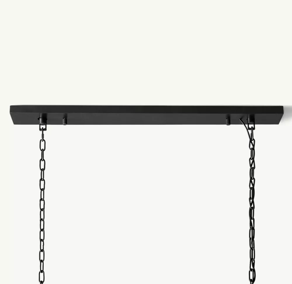 RHYS RECTANGULAR CHANDELIER 60