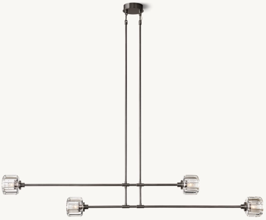 DEMARET MOBILE LINEAR CHANDELIER 72