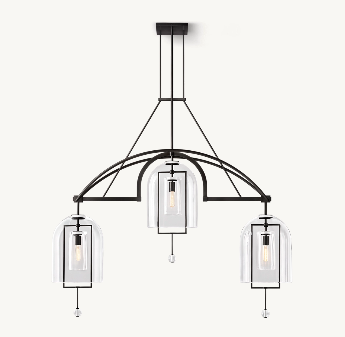 FULCRUM GRAND LINEAR CHANDELIER 61